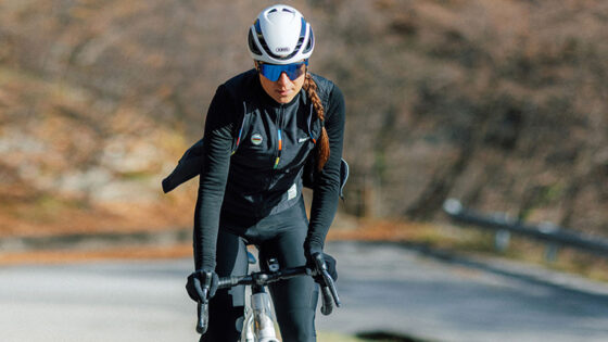 L'inverno limita le uscite, per cui quando si può, si pedala più a lungo. cambia anche il recupero (foto Santini)
