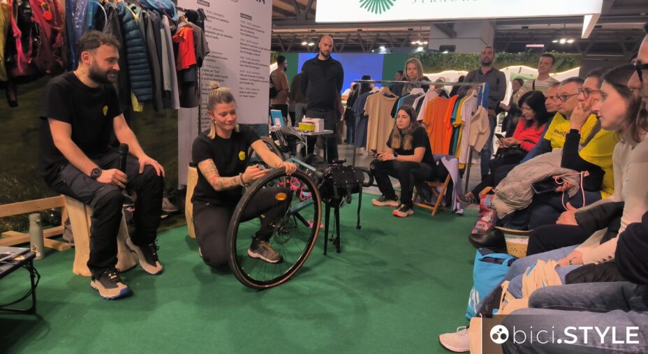 Fa' la Cosa Giusta, camminatori cammini fiera, camera d'aria