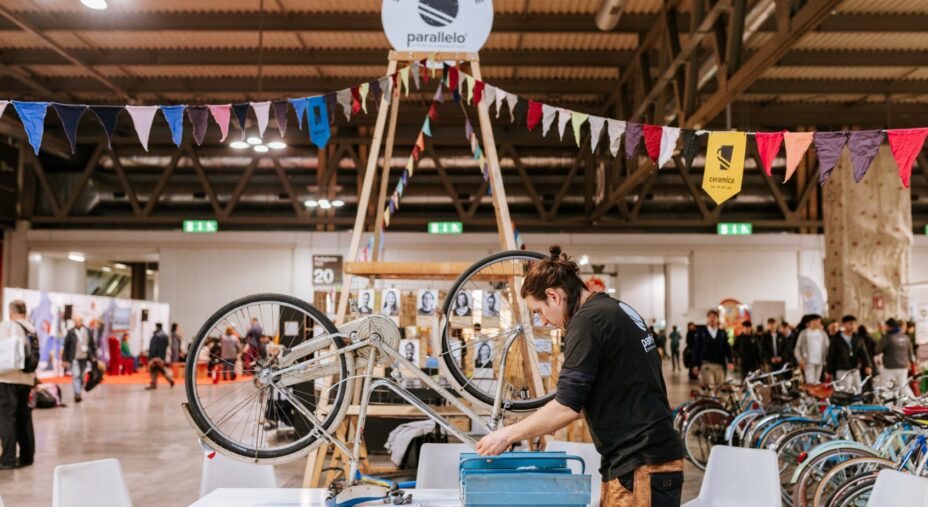 Fiera dei Grandi Cammini - Fa' la Cosa Giusta Riciclo bicicletta (foto Alessia Gatta)