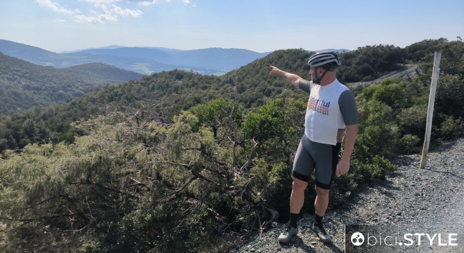 Paolo Bettini GeoGravel Tuscany gravel Toscana, strade grigie