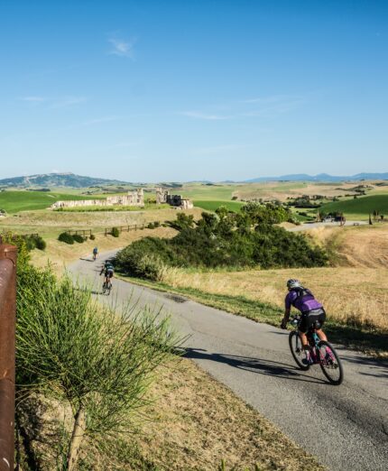 Paolo Bettini GeoGravel Tuscany gravel Toscana, strade grigie, (foto ATCommunication/Miriam Terruzzi)