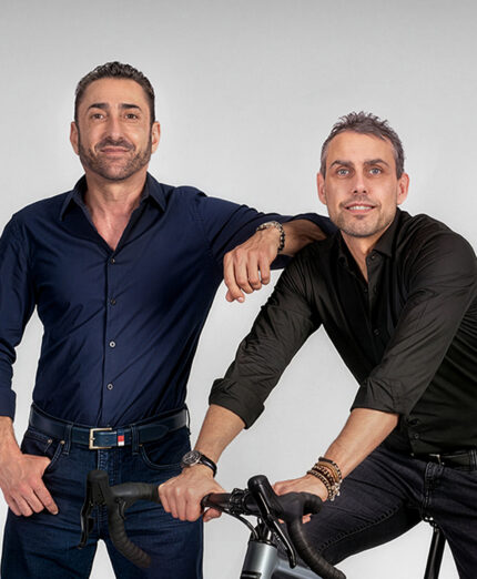 Marco e Gianluca Bernardi (CEO di BRN Bike Parts)