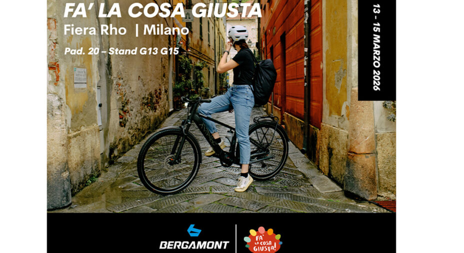 Bergamont sarà alla Fiera Milano Rho dal 13 al 15 marzo con tante iniziative e spazio per il pubblico