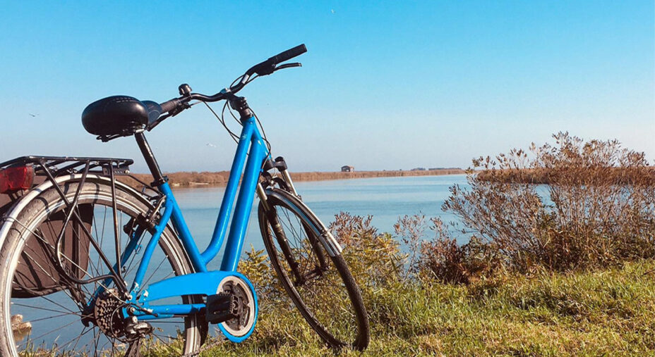 La Bicicletteria del Po fa parte di una struttura più ampia, che comprende vari servizi legati al Delta