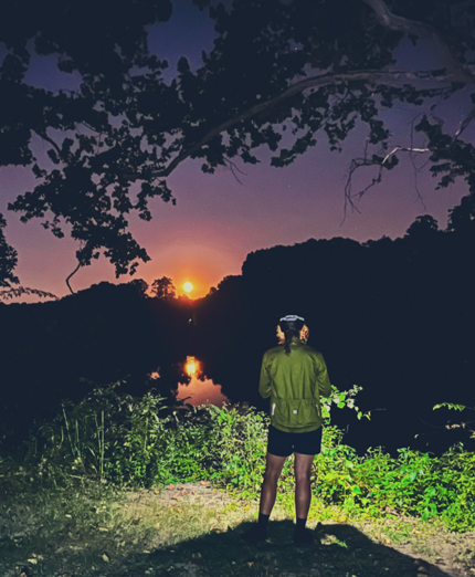 Giulia Baroncini tramonto