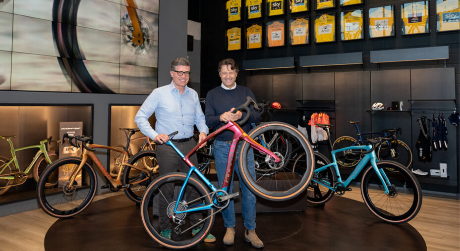 Massimo Panighel, organizzatore della GT3Lavaredo insieme a Fausto Pinarello