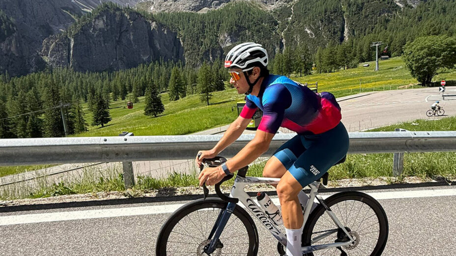 Giacomel e la bici, uno strumento per il riscatto