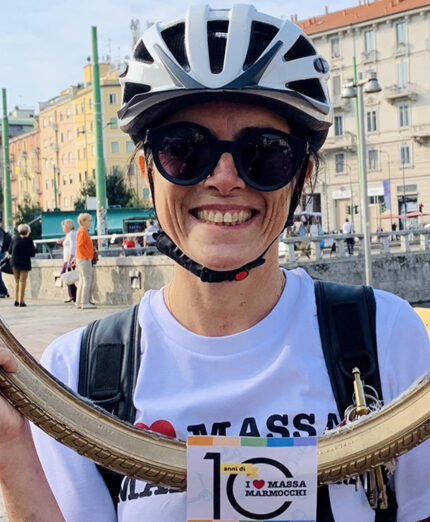 Marina Facchin, del consiglio direttivo di Massa Marmocchi, organizzazione che ha iniziato a operare nel 2013