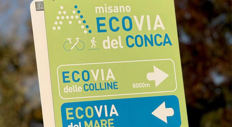 Le famose ecovie che circondano e caratterizzano il territorio di Misano Adriatico