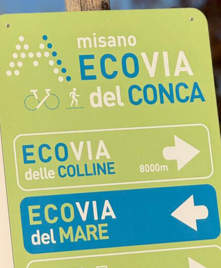 Le famose ecovie che circondano e caratterizzano il territorio di Misano Adriatico