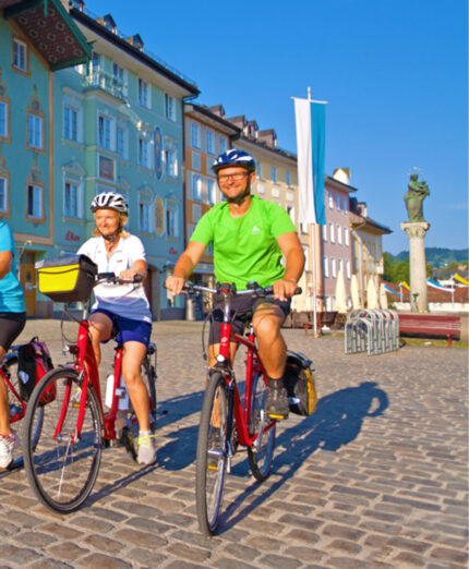 Il centro storico di Monaco di Baviera è ideale da visitare in sella alla propria bici