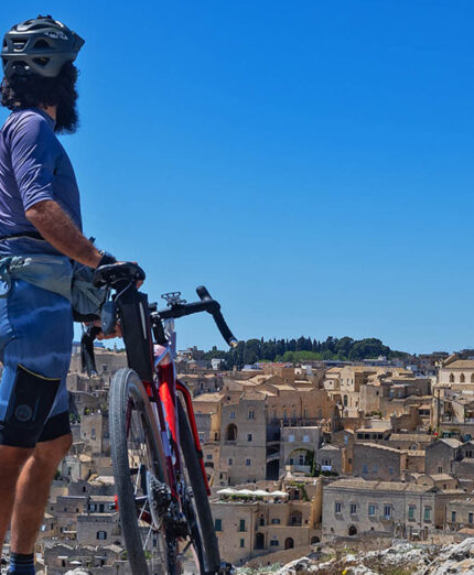 Uno sguardo d'insieme su Matera, dove i Sassi, Patrimonio dell'Unesco, sono un'attrattiva irrinunciabile