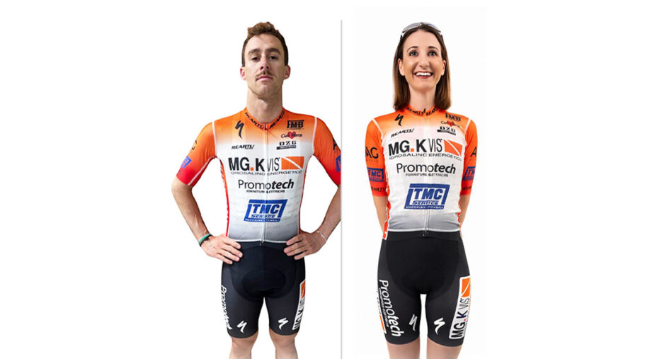 Alberto Nardin e Roberta Bussone, leader della MG.K Vis Promotech con Re Artù come partner