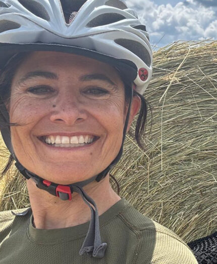 Cristiana Sartori, presidente dell'Associazione Strada del Riso dei Tre Fiumi