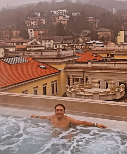 Claudio Chiappucci è ambassador della QC of Wonders e ha potuto apprezzare le qualità dei servizi di Salsomaggiore Terme