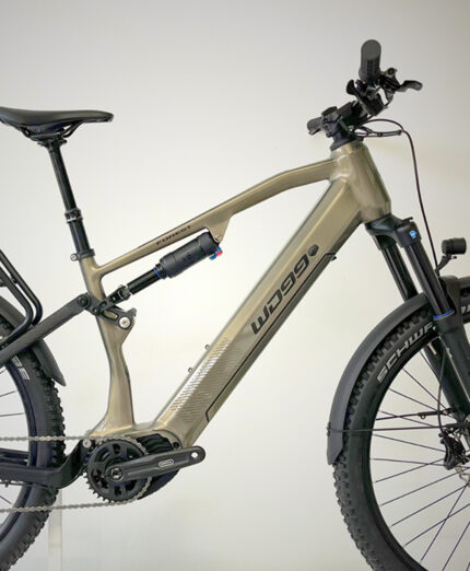 Uno dei modelli di punta di World Dimension, la Forest, e-bike ideale per la montagna e la città