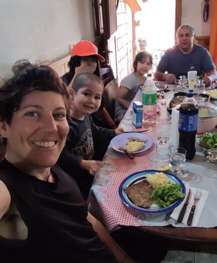 In Argentina ha trovato accoglienza, cordialità ed empatia tipicamente latine