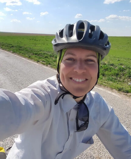 Ilenia Zaccaro sarà una delle ospiti della prossima Fiera del Cicloturismo, per raccontare la sua ultima impresa