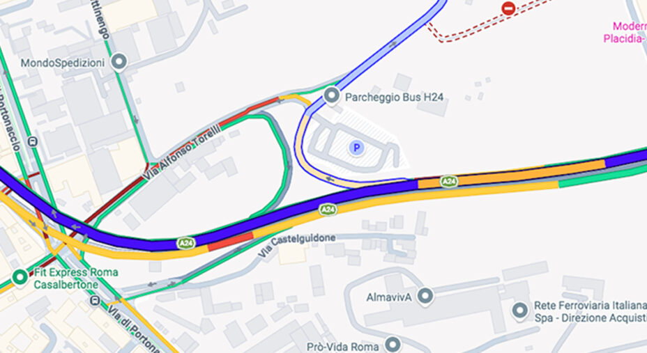 Google Maps gestisce alcune situazioni in autonomia, come le segnalazioni del traffico