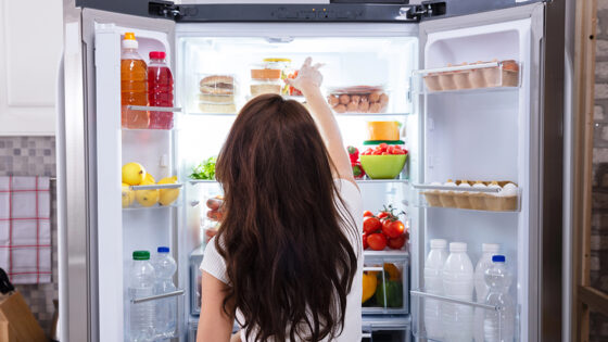 Alimentazione, salute, conservazione cibo in frigorifero (depositphotos.com)