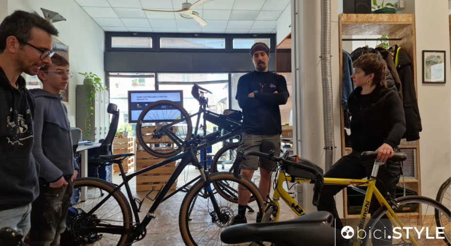 Gravel, Canyon, corso ciclomeccanica Centrifuga Lab, Taj Rossi