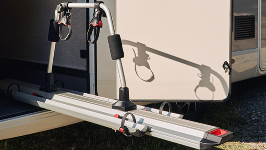 Garage Slide Deluxe, Fiamma, portabici, gavone, camper