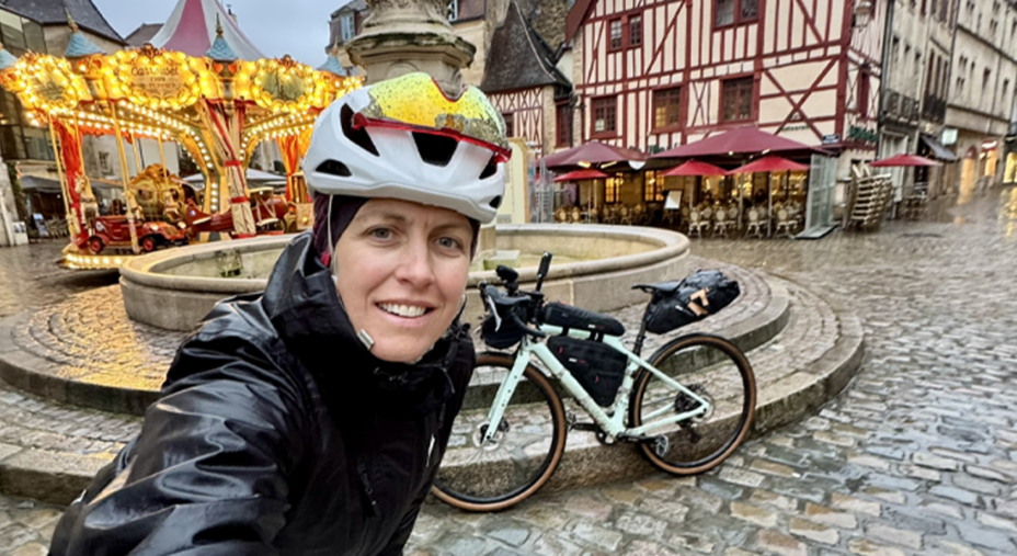 Silvia Gottardi, viaggio da Parigi a Cortina, Olimpiadi, bikepacking
