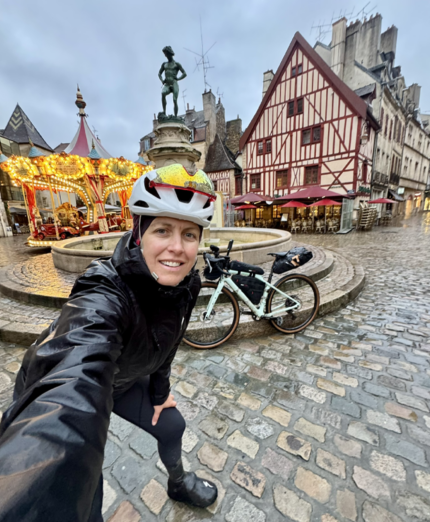 Silvia Gottardi, viaggio da Parigi a Cortina, Olimpiadi, bikepacking