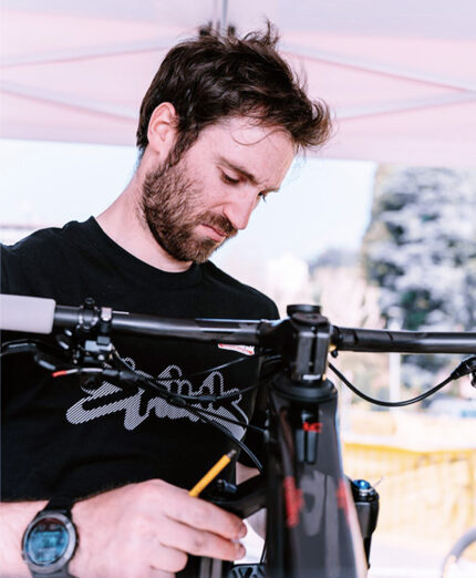 reggisella telescopico, Emanuele CRisi