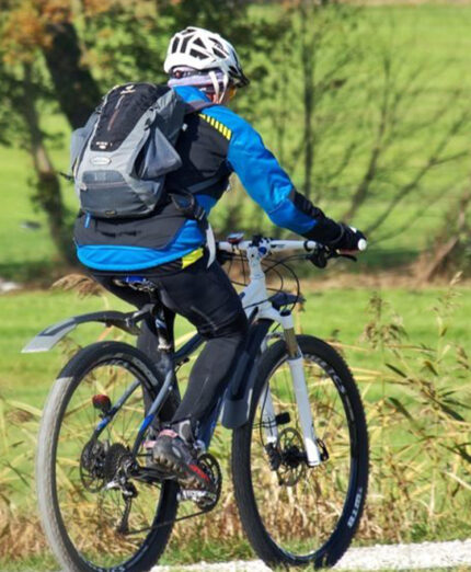 La posizione del Lanterna del Delta è strategica, tanto che molti arrivano dall'estero direttamente con la loro bici