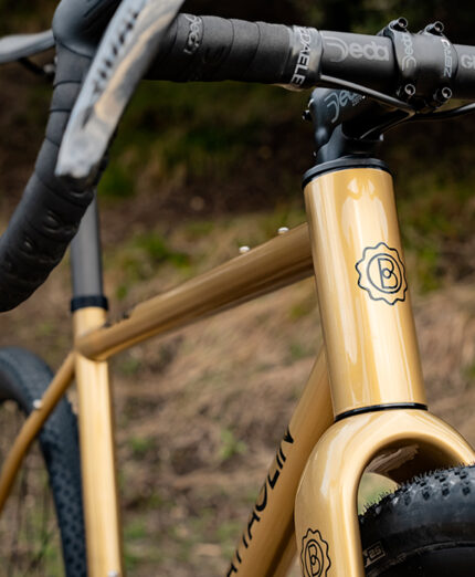 Officina Battaglin Milano, gravel accessibile, un'opera d'arte in acciaio