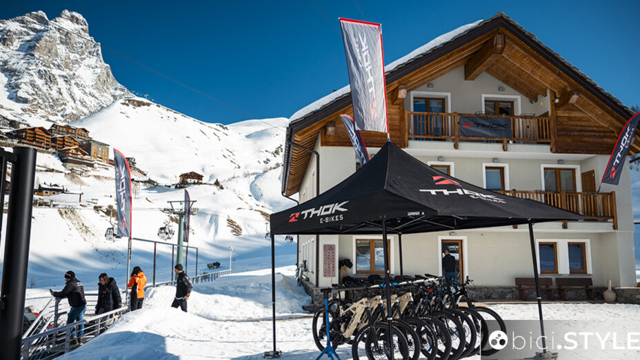 Evento Thok, Cervinia, neve (foto Matteo Federici)