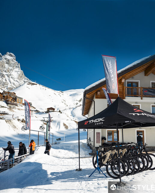 Evento Thok, Cervinia, neve (foto Matteo Federici)