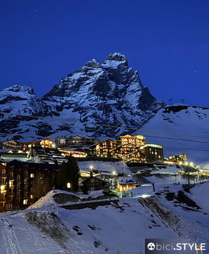 Cervinia, al pari di Finale Ligure, è una delle due case di Thok