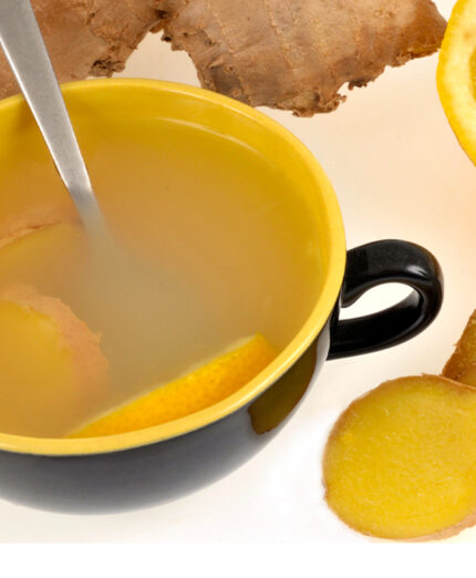 Un infuso di zenzero in acqua calda può essere una scelta sensata contro il raffreddore (depositphotos.com)