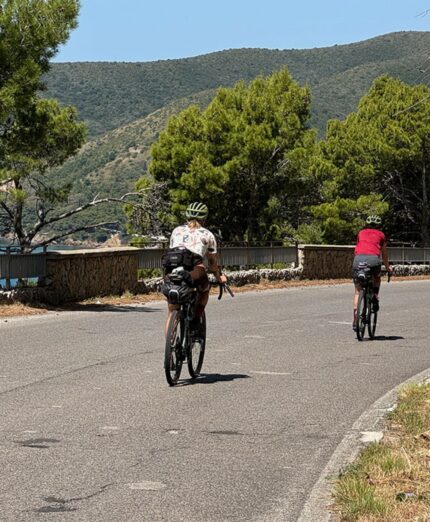 Bike link Sud, Via Silente, Cicliste per Caso, (foto Palmarosa Fuccella)