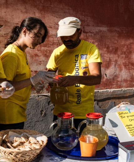 Randonnée Reale Borbonica, Campania in bici, ristori