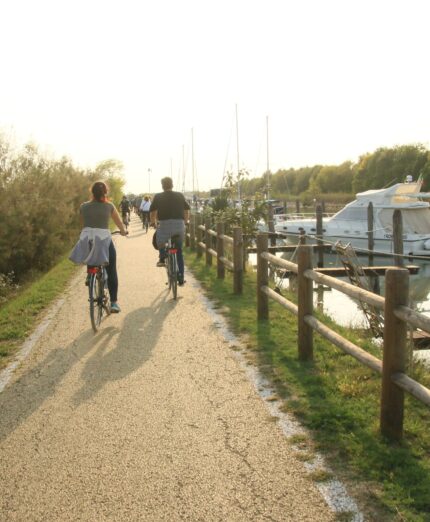 Adria Bikes Hotel, Veneto, Laguna, barca