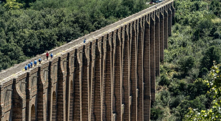 Randonnée Reale Borbonica, Campania in bici, Acquedotto Carolino