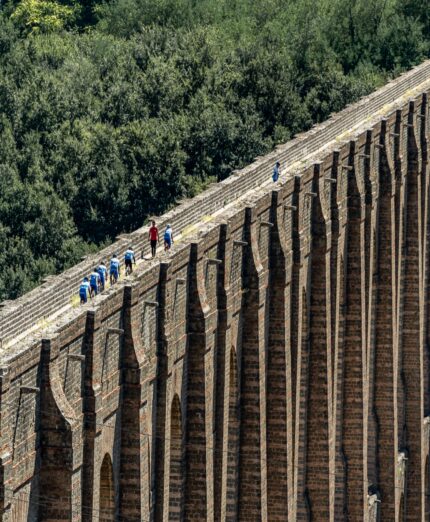 Randonnée Reale Borbonica, Campania in bici, Acquedotto Carolino
