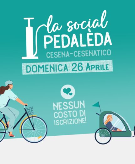 La Social Pedaleda da Cesena a Cesenatico, (foto Bike Like a Couple)