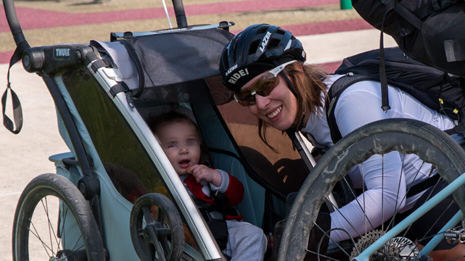 L’esperienza di Silvia Camon, come si è mamma in bici