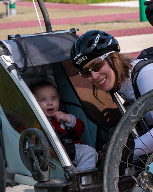 L’esperienza di Silvia Camon, come si è mamma in bici