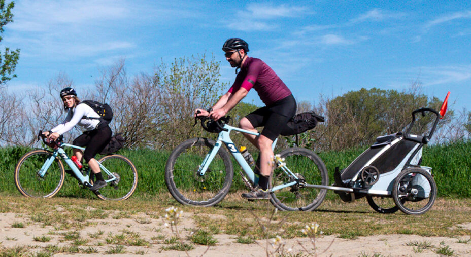 Il carrello con cui Nina viene trasportata, cambia ripetutamente in base alla sua età e al peso