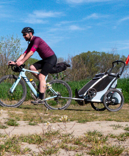 Il carrello con cui Nina viene trasportata, cambia ripetutamente in base alla sua età e al peso