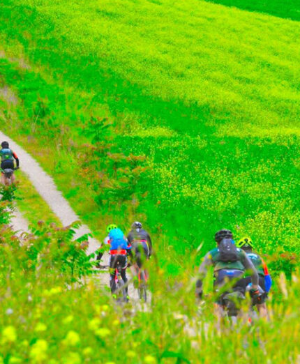 I percorsi più lunghi sono l'Adventure (390 chilometri per 8.900 metri) e il Classic (260 per 4.050)
