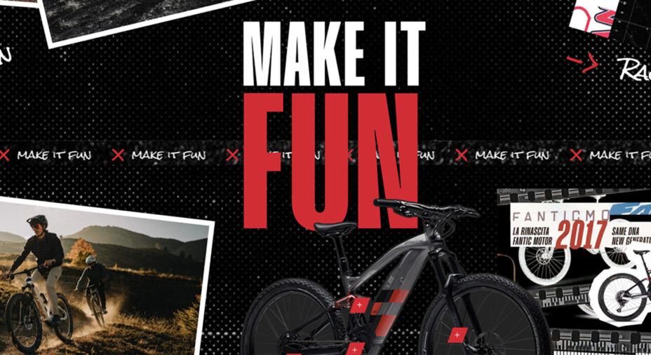 #makeitfun è il claim lanciato da Fantic Bikes per promuovere quello che è un passo importante per l'azienda di Santa Maria di Sala (VE)