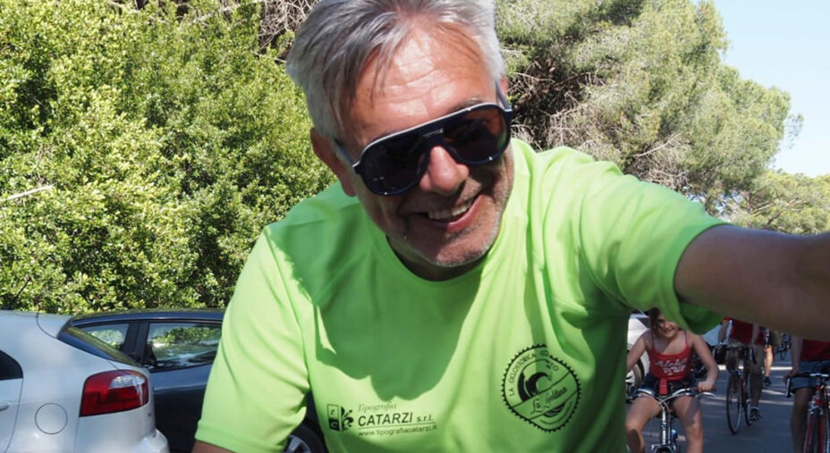 Alessandro WSpinicci, uno degli organizzatori della Leopoldina, ciclostorica maremmana