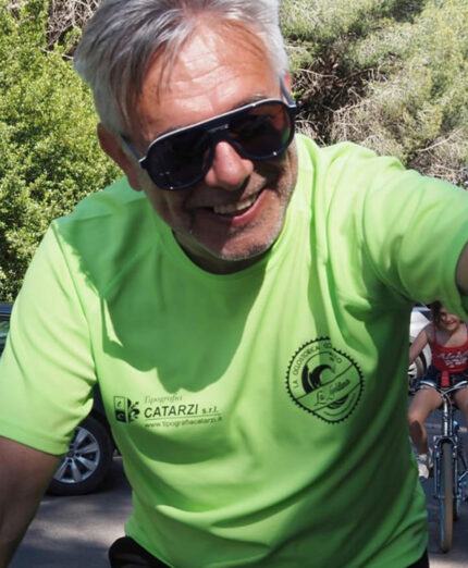 Alessandro WSpinicci, uno degli organizzatori della Leopoldina, ciclostorica maremmana