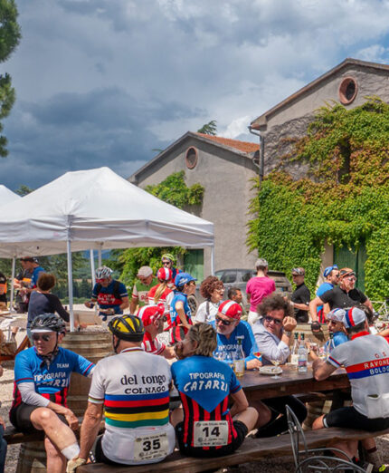 Pedalate ma non solo: il segreto della Leopoldina è anche nel clima che si crea al ristoro finale